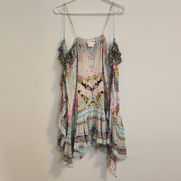 Camilla Under My Wrap Dress With Frill Small b69 - Picture 8 of 11